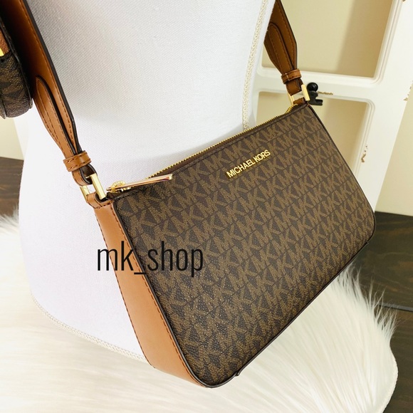 Michael Kors Jet Set Travel Crossbody w Tech Attch - Picture 3 of 16